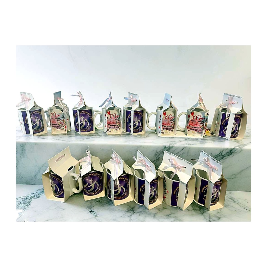 Tazas Personalizadas Empacadas para Regalo